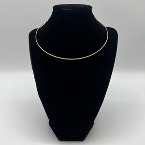 Gold Plated Loop Necklace